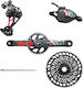 Groupset Sram X01 Eagle Boost 1x12-speed Black Red
