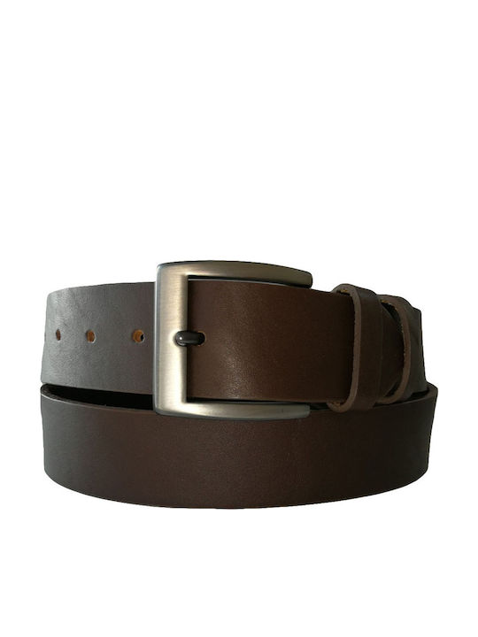 Herren Gürtel Leder Braun