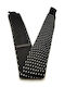 Men's Tie Synthetic Knitted Printed in Black Color
