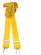 Victoria Kids Suspenders with 3 Clips Yellow