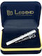 Legend Accessories Silver Tie Clip Silver 6cm