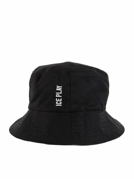 Ice Play Pălărie Bucket Textil Culoare Negră