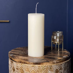 Pillar Candle 10x25cm White