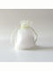 Organza Polka Dot Rice Bag Set/50 7x10.5 Ecru