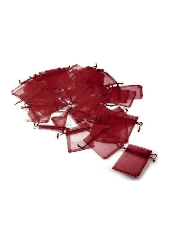 Rice Bag 7.5x10cm 100 Pieces 07306 Bordeaux
