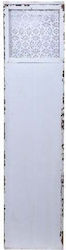 Stativ Floral Din Lemn 24x24x90cm Antic Alb
