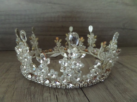 Tiara De Mireasă K650 Sil-k650