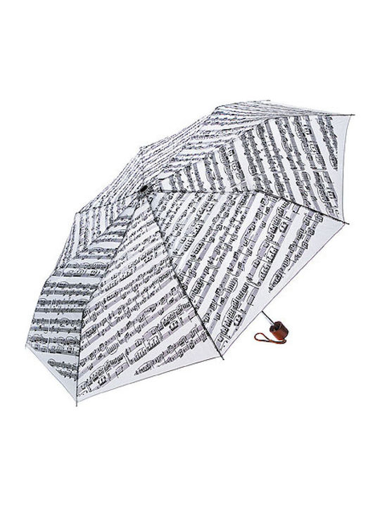 Aim Gifts Regenschirm Kompakt Weiß