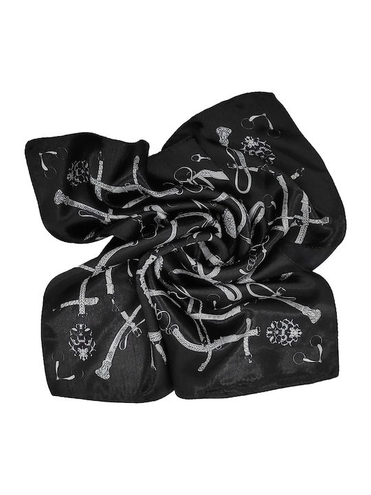 Brims and Trims Damen Schal Schwarz
