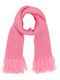 Women's Knitted Scarf Pink
