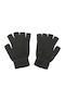 Men's Knitted Fingerless Gloves Khaki Half Fingers
