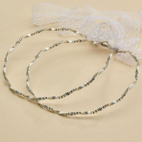 Pageri Handmade Silver Plated Wedding Crowns Pageri