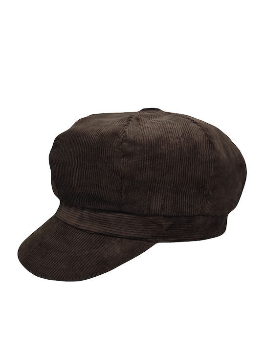 A&K Corduroy Women's Cap Brown