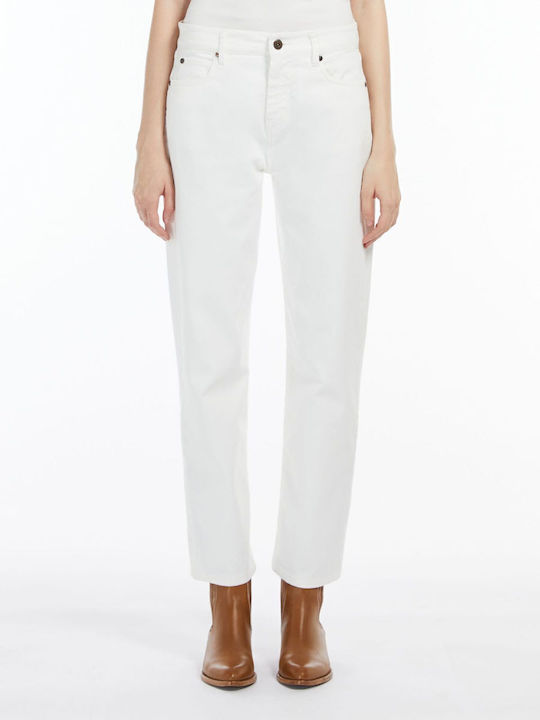 Ago Women's Jean Trousers White