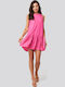 Dress Καλοκαιρινό Mini Φόρεμα Ροζ