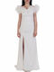 Maxi Kleid für Hochzeit / Taufe White
