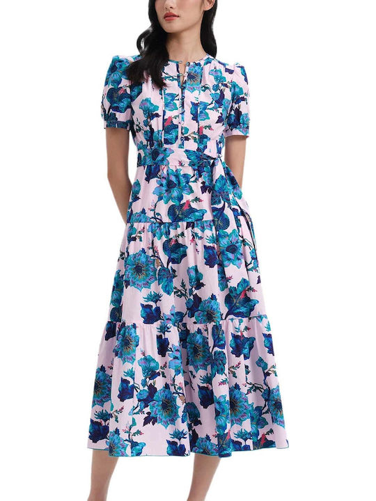 Diane Von Furstenberg Kleid Ganztägig Türkis