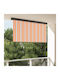 vidaXL Roller Blinds Partial Blackout Yellow W200xH250cm 362088
