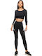 Women's Long Training Legging High Waisted White