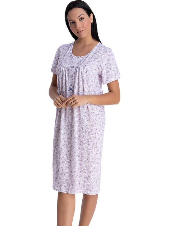 Rachel Summer Women's Nightdress Lilac