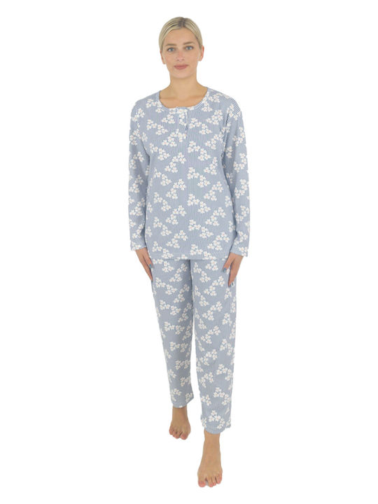 Goodnight Winter Women's Pyjama Set Blue