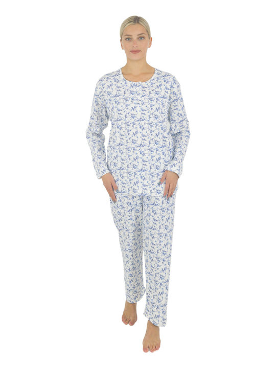 Goodnight Winter Women's Pyjama Set Blue