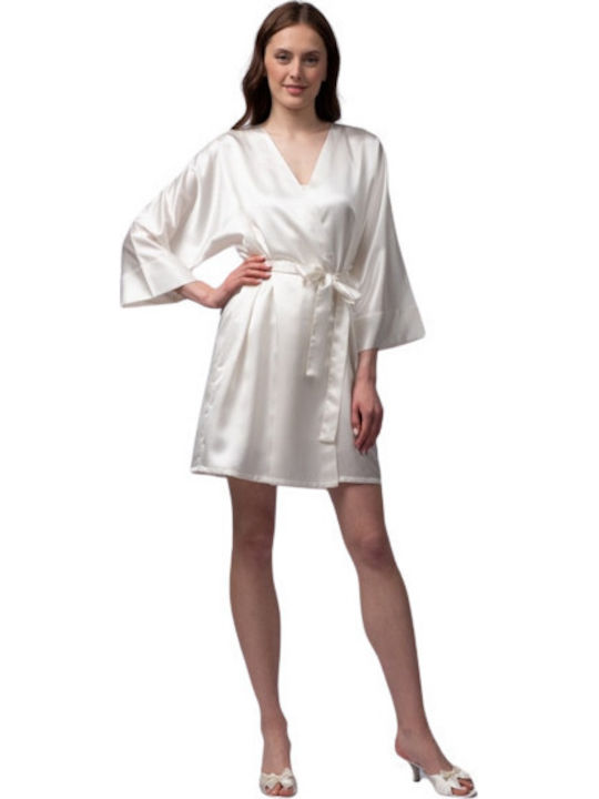 Pen-ky Sommer Damen Nachthemd Ivory