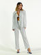 Thead Women's Blazer Silver