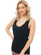 Women's Sleeveless T-Shirt Black