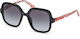 Guess Παιδικά Γυαλιά Ηλίου Μαύρα GU00230-01B