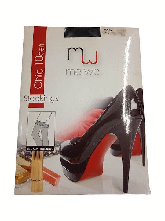 Women's Pantyhose 10 Den Black