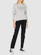 Women's Sweatshirt Hooded Gray