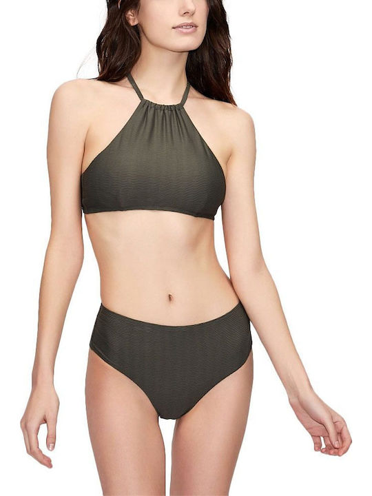 Armani Exchange Bikini Slip Khaki