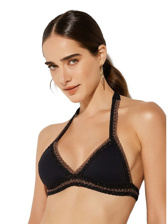 Lida Bikini Triangle Black