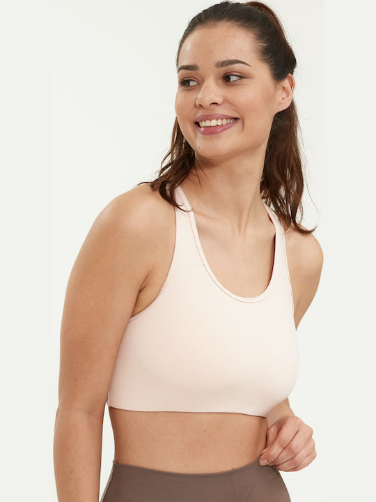 Women's Sports Bra without Padding Peach Whip
