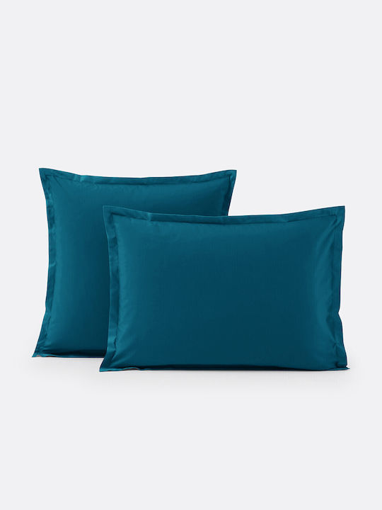 La Redoute Interieurs Kissenbezug Blau 63x63cm