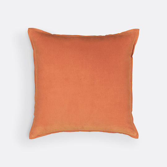 La Redoute Interieurs Μαξιλαροθήκη Πορτοκαλί 60x40εκ.