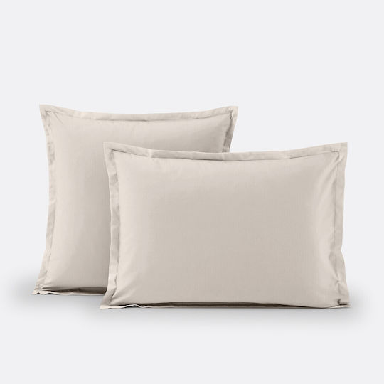La Redoute Interieurs Beige 50x70cm Pillowcase