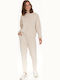 Hohe Taille Jogginghose Whitecap Gray