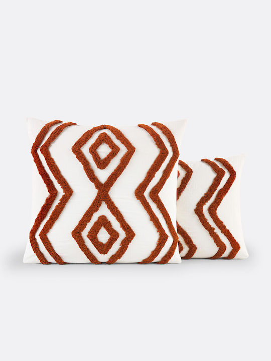 La Redoute Interieurs Set Kissenbezüge Mehrfarbig 63x63cm