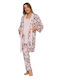 Angel's Secret Robe Maternity & Nursing in Pink color