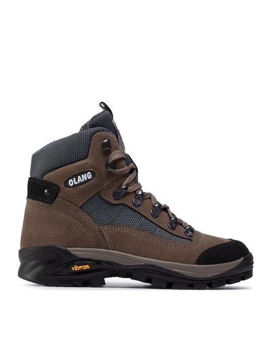Olang Μποτάκια Casual Καφέ 13-00097