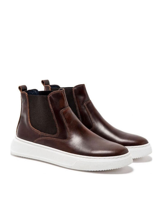 TG Mens Clothing Μποτάκια Casual Καφέ ART793-BROWN TG Mens Clothing Μποτάκια Casual Καφέ ART793-BROWN