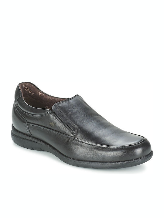 Leder Herren Mokassins in Schwarz Farbe