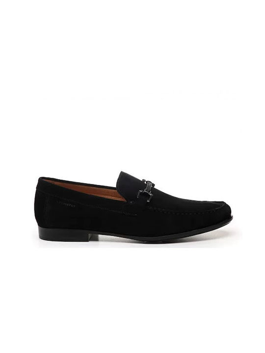 Suede Ανδρικά Loafers σε Μπλε Χρώμα