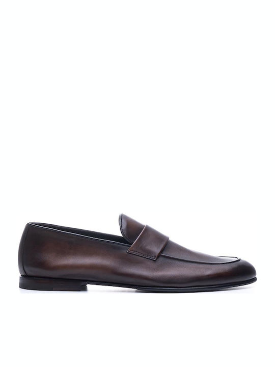 Neil Barrett Men's Moccasins Tabac Brown