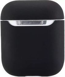 XO Husă din Silicon Negru pentru Apple AirPods 1/2