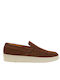 Suede Ανδρικά Loafers σε Ταμπά Χρώμα