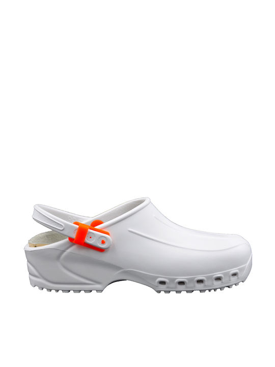 Luropas Anatomic Clogs White