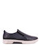 Кожа Мъжки Slip-On Син